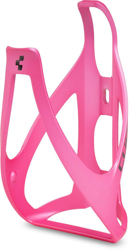 CUBE BOTTLE CAGE HPP MATT FUCSIA/GLOSSY BLACK 