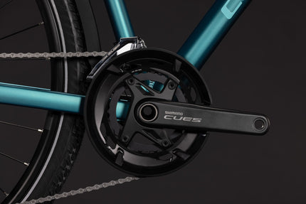 CUBE KATHMANDU EXC METALLICPETROL/SEA