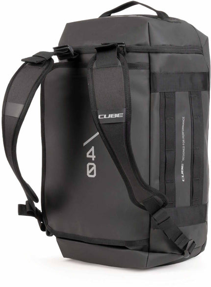 CUBE DUFFLE BAG 40 BLACK