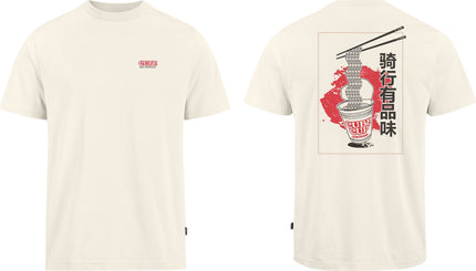 CUBE ORGANIC T-SHIRT RIDE TASTEFULLY GTY FIT OFF WHITE