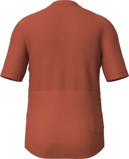 CUBE JERSEY HALF ZIP CMPT S/S RED XS
