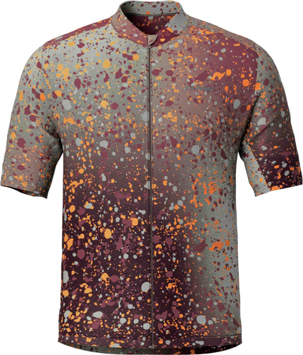 CUBE JERSEY CMPT SPRINKLE S/S BROWN