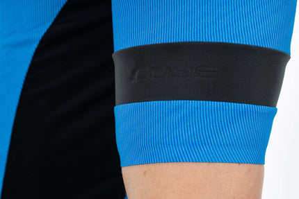 CUBE Blackline Jersey S/S Blue Pattern