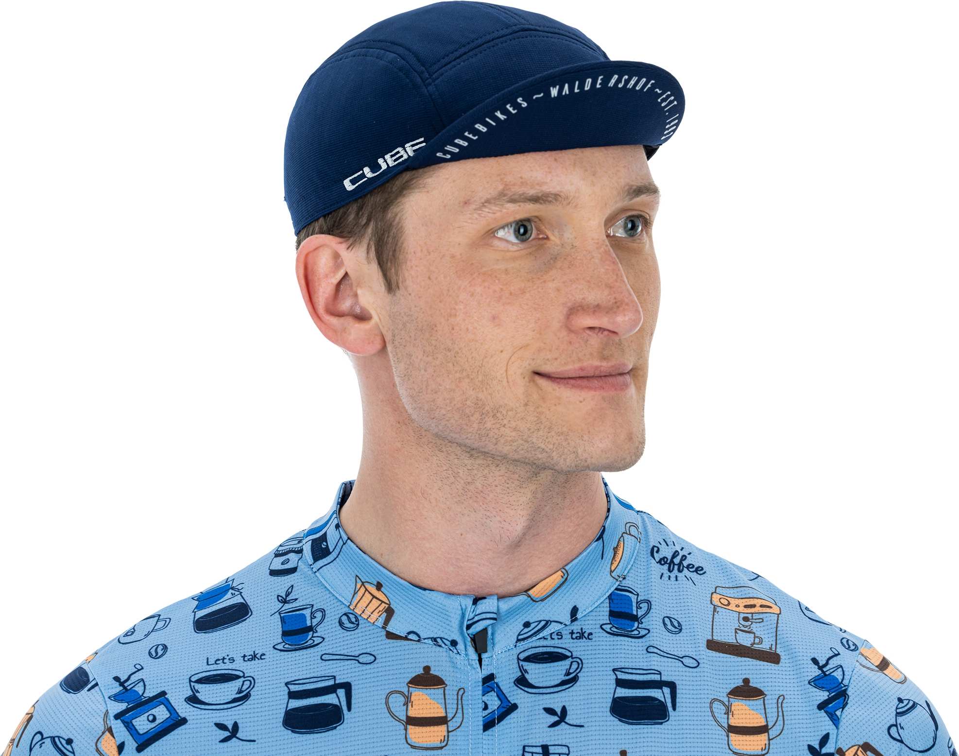 Cube Cap CUBE Race Cap Blackline Dark Blue – cubestores.nl