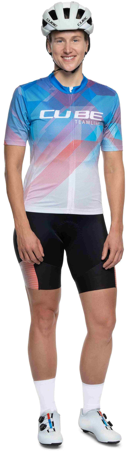 CUBE WS JERSEY CMPT TEAMLINE S/S WHITE