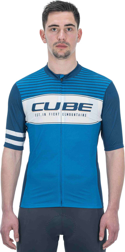 CUBE BLACKLINE JERSEY CMPT S/S BLUE