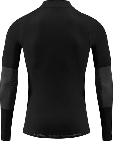 CUBE BASELAYER RACE BE WARM L/S BLACK
