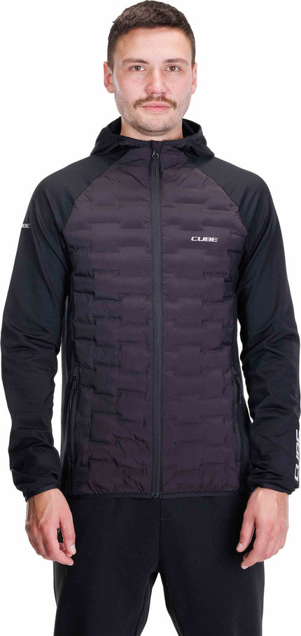 Cube Padded Jacket Black