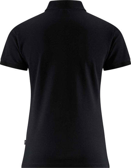 CUBE ORGANIC WS POLO SHIRT BLACK
