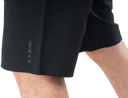 CUBE MTB ENDURO SHORT BLACK