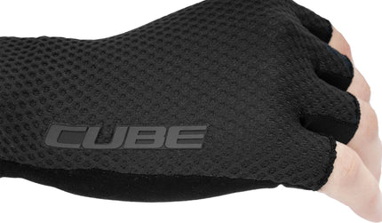 Cube Gloves Race Short Finger Black