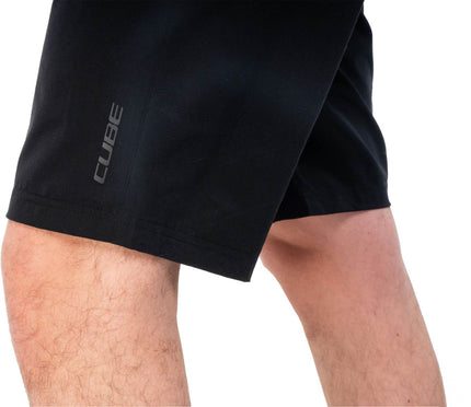 CUBE TRAIL SHORT CMPT BLACK XS