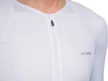 CUBE ROAD/XC UV-PROTECTION JERSEY L/S TURQUOISE