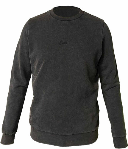 CUBE ORGANIC SWEATER WASHED GREY XS