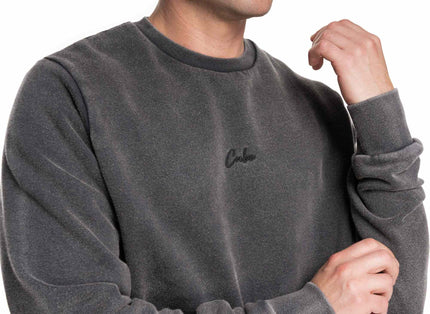 CUBE ORGANIC SWEATER WASHED GREY XS