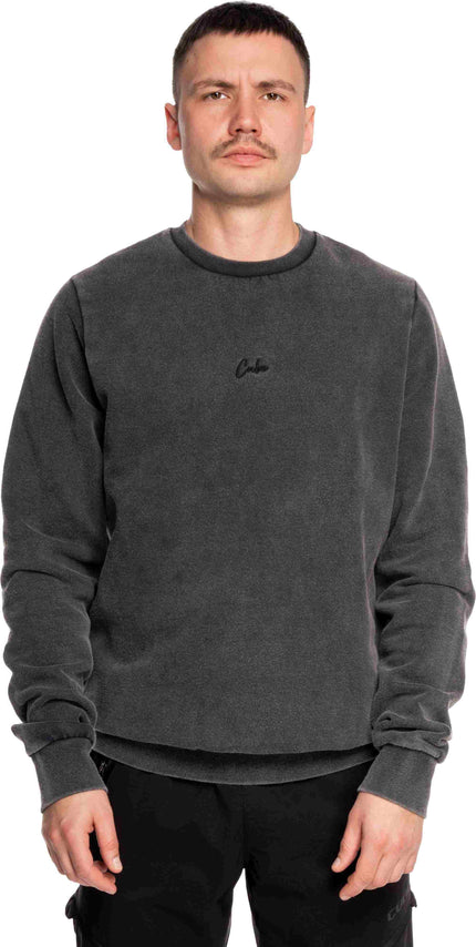 CUBE ORGANIC SWEATER WASHED GREY XS