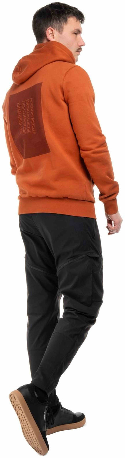 CUBE ORGANIC HOODIE ROOTS RED XS