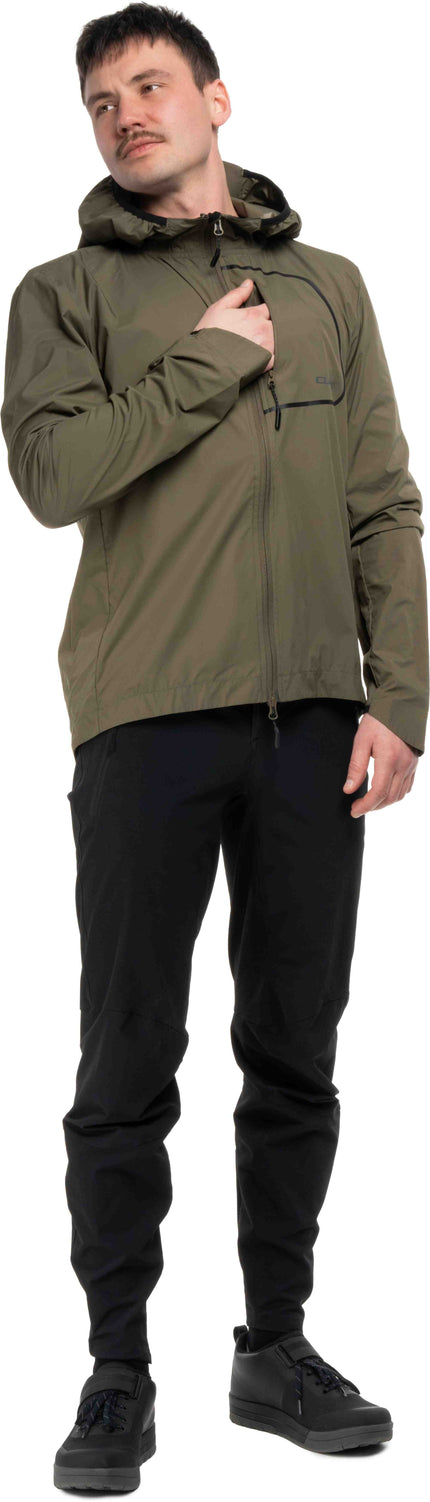 CUBE WIND JACKET OLIVE XS