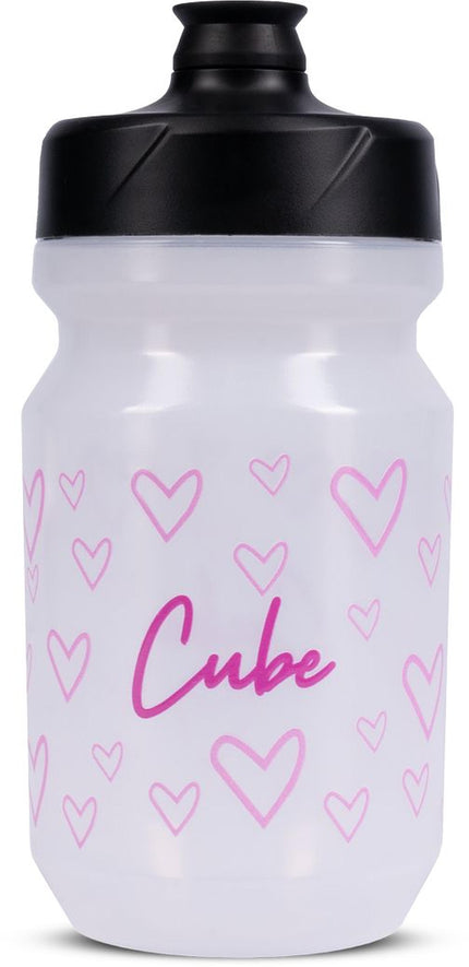 CUBE BOTTLE FLOW 400 KIDS TRANSPARENT