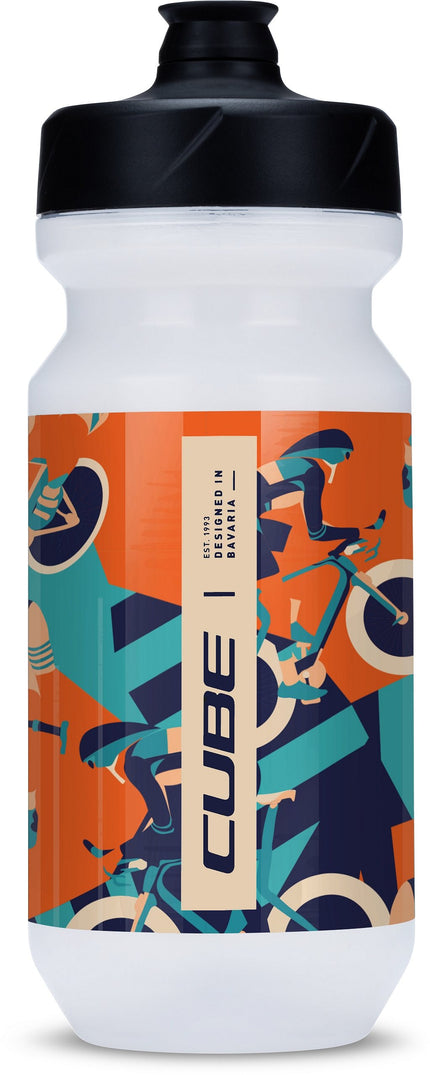Cube Bottle Flow 500 Blue/Orange