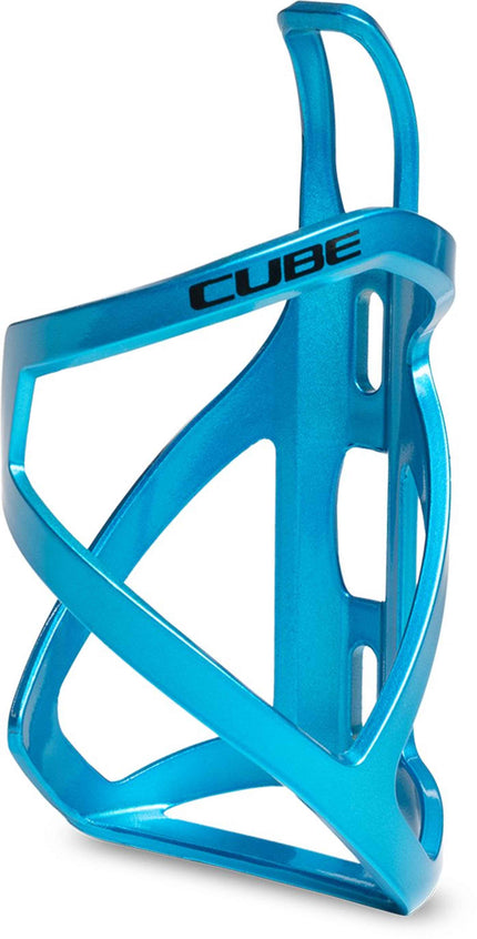 CUBE BOTTLE CAGE HPP LEFT-HAND SIDECAGE X AT BLUE/BLACK 