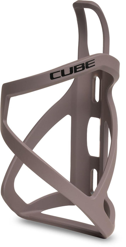 CUBE BOTTLE CAGE HPP LEFT-HAND SIDECAGE MATT CEDAR/BLACK 