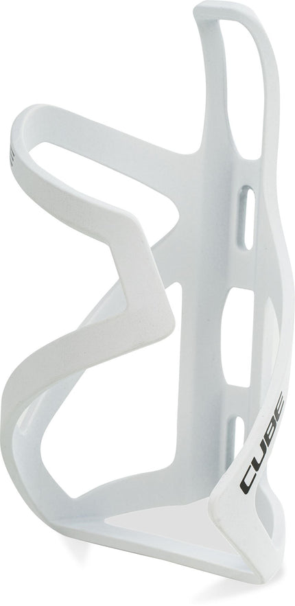 CUBE Bottle Cage Hpp Sidecage Matt White/Glos Blk