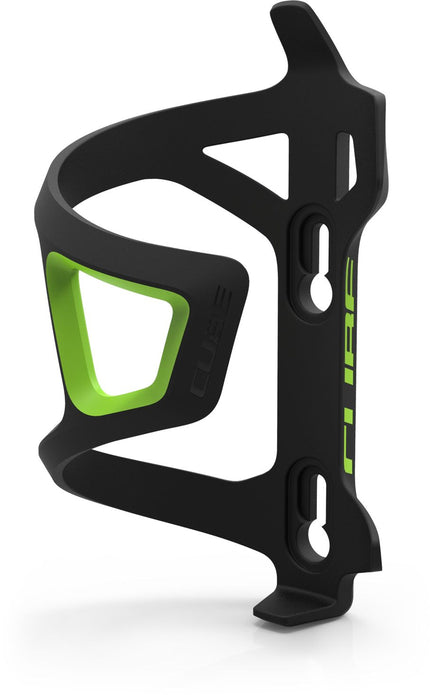 CUBE Bottle Cage Hpp-Sidecage Black/Green