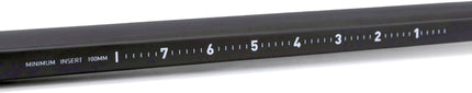 CUBE SEATPOST LITENING AERO / AIR UCI SETBACK BLACK