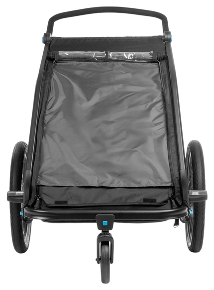 CUBE Kids Trailer Double Cmpt Black