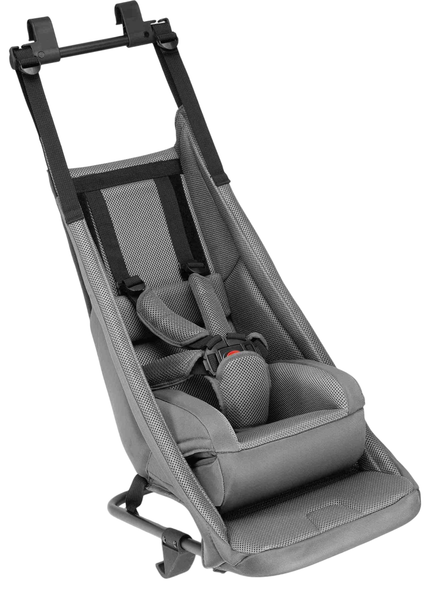 Cube Baby Seat For Kids Trailer Double Cmpt Black