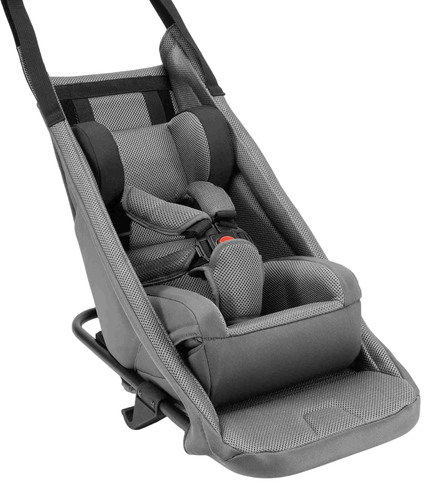 Cube Baby Seat For Kids Trailer Double Cmpt Black