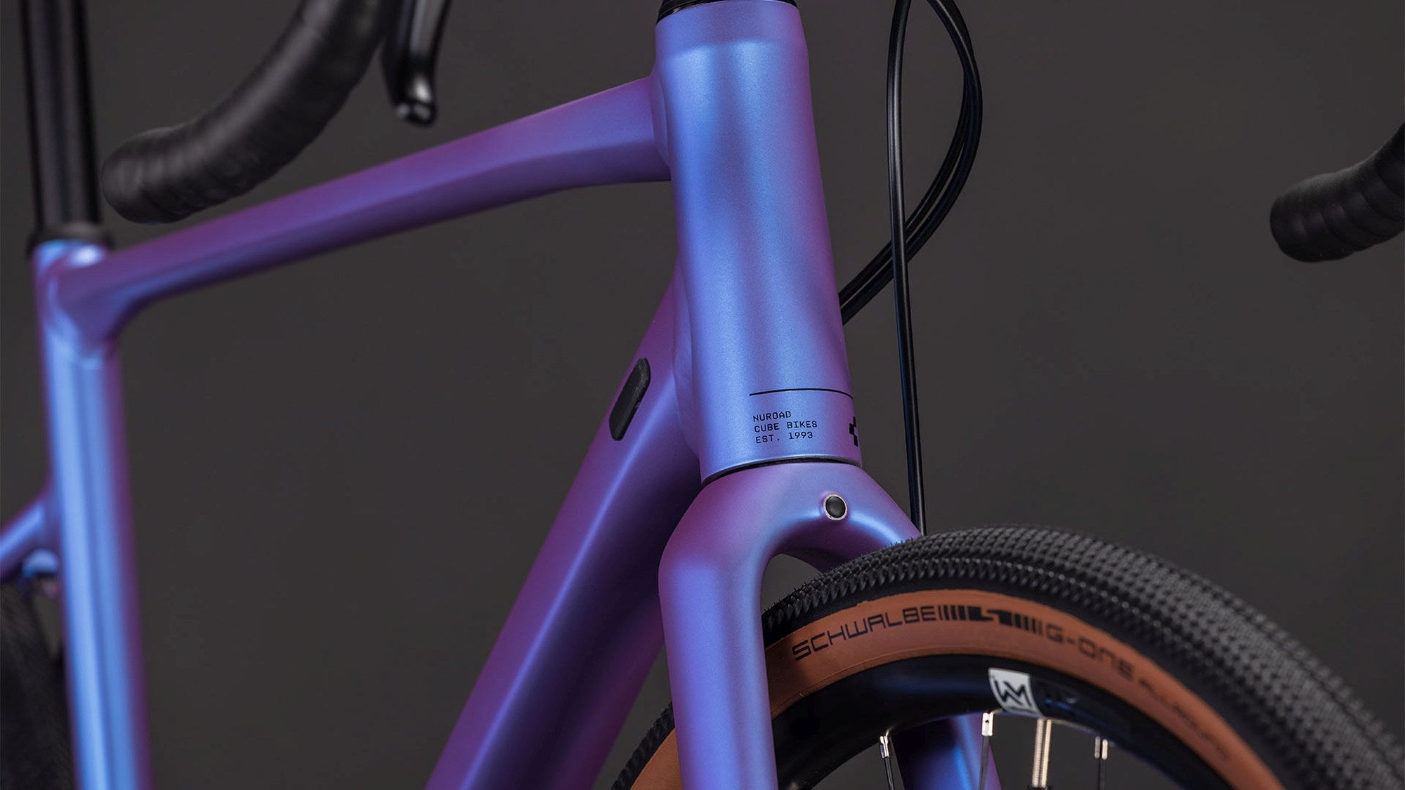 gravel bike damen cube CUBE NUROAD EX BLUEIRIS/LILAC – cubestores.nl