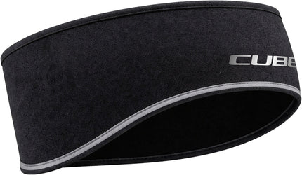 CUBE FUNCTIONAL HEADBAND RACE BE WARM BLACK/WHITE 