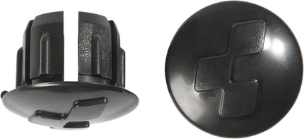 CUBE Roadrace Handlebar End Plugs Black