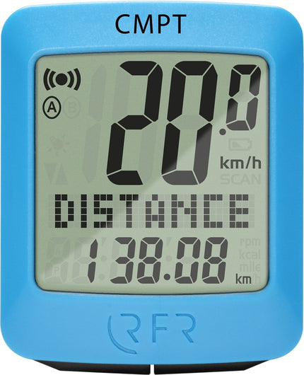 RFR Cycle Computer Cmpt Blue