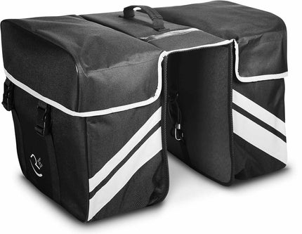 RFR Rear Carrier Bags Double Black