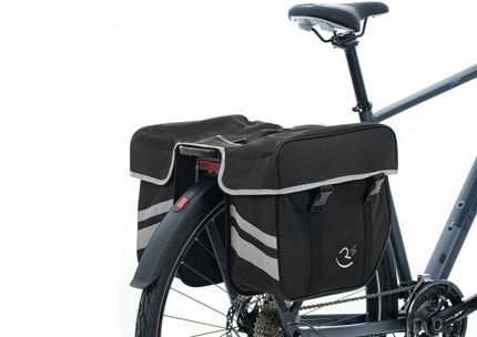RFR Rear Carrier Bags Double Black