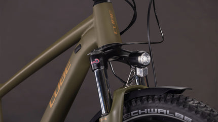 CUBE AIM SLX FE DUSTYOLIVE/GOLD