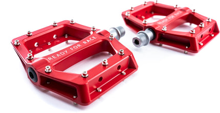 RFR Pedals Flat Race Red