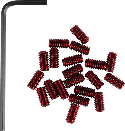 RFR PEDAL PINS SLUG RED