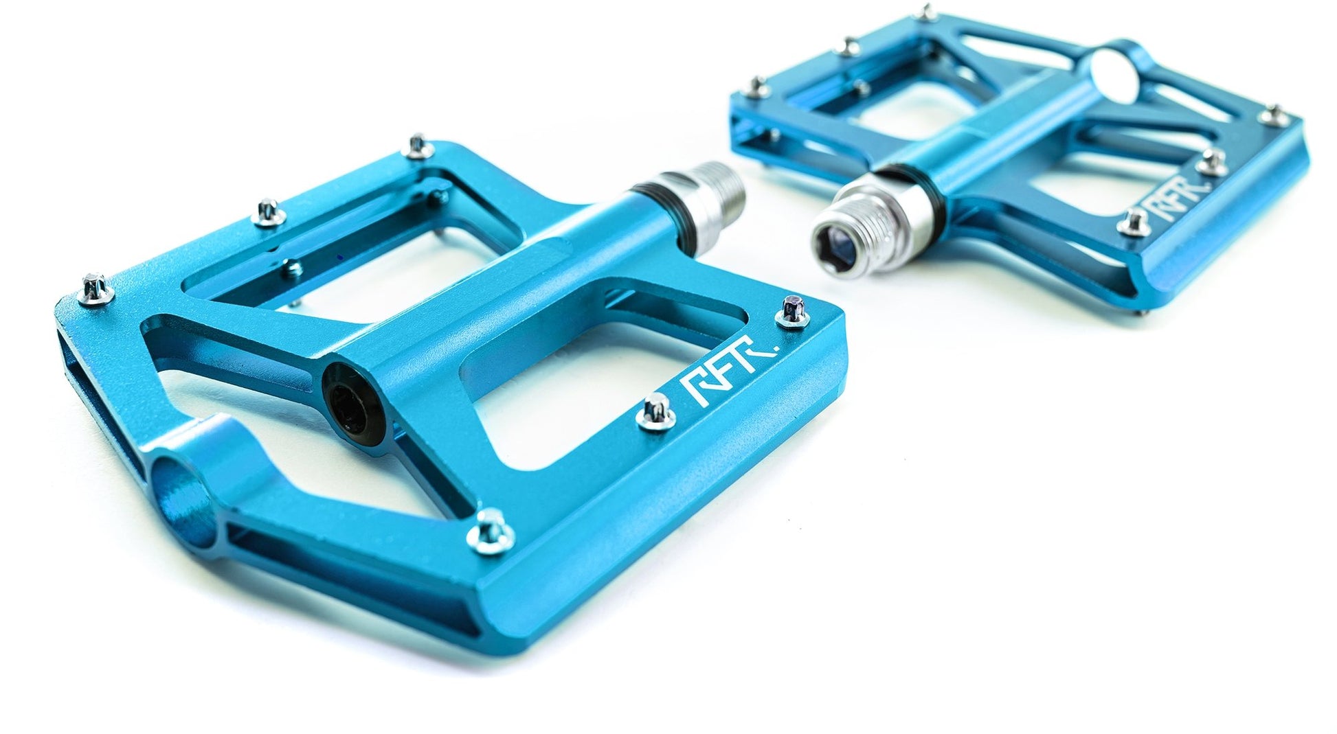 RFR Pedals Flat Race Blue – CUBE Stores UK