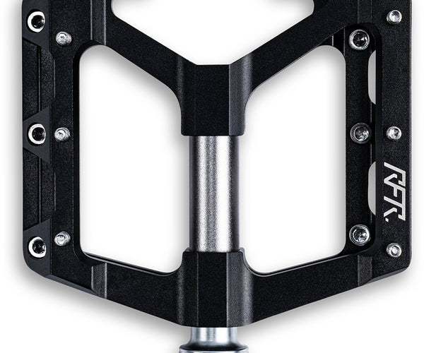 rfr flat pedal slt 2.0 RFR Pedals Flat Slt 2.0 Black/Grey – cubestores.nl