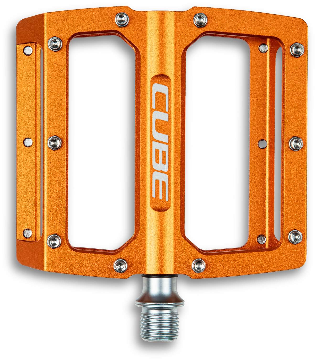 mtb pedal orange CUBE Pedals All Mountain X Actionteam Orange – cubestores.nl