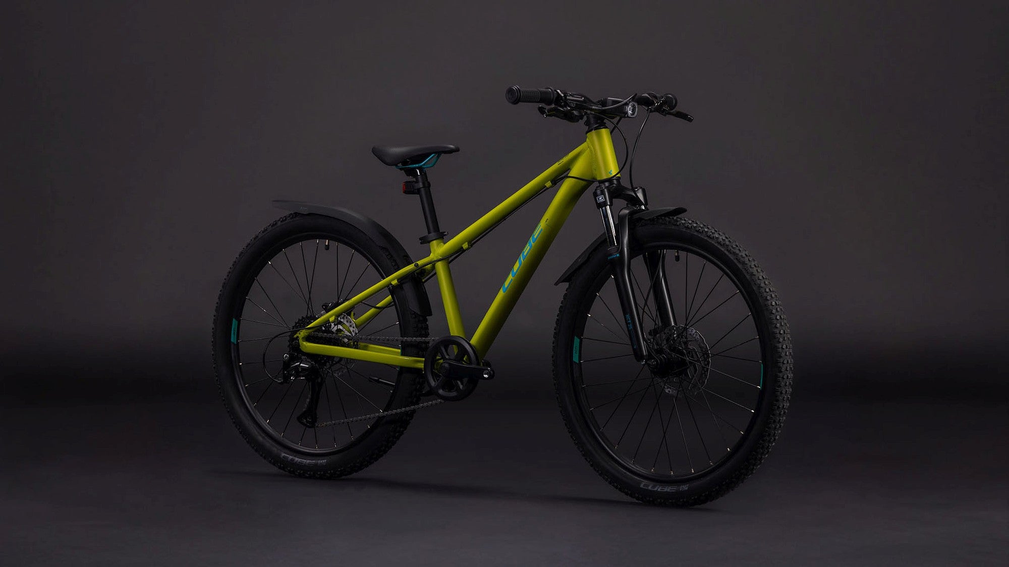 cube 240 mountainbike 24 inch CUBE ACID 240 DISC FE LIZARD/BLUE – cubestores.nl