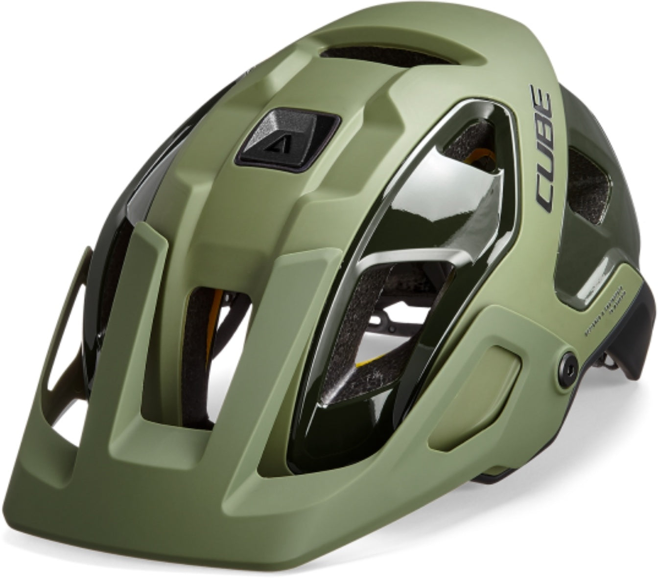 CUBE Helmet Strover Olive – cubestores.nl