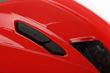 CUBE Helmet Steep Glossy Red