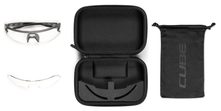 CUBE GLASSES VERTEX TRANSLUCENT BLACK