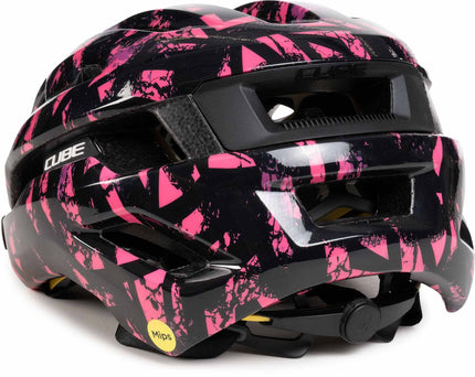 CUBE HELMET HOVER PINKACTION/BLACK