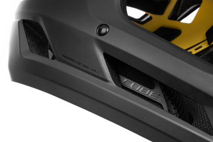 CUBE HELMET DESCENDER BLACK